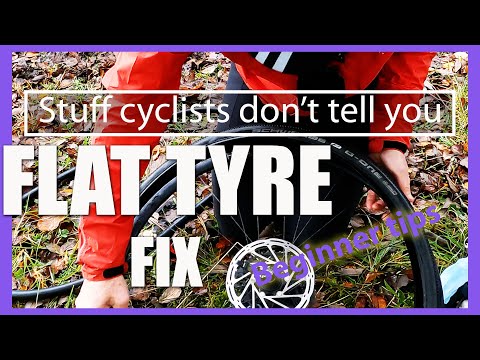 Fix a cycling puncture on a gravel bike (or any bike)