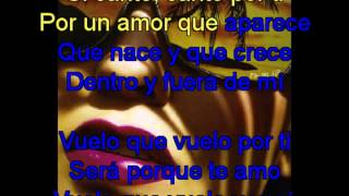 Thalia  Será Porque Te Amo con letra