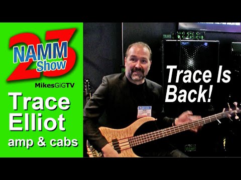 Trace Elliot TE 1200 Bass Amp & Pro Series Cabinets at NAMM 2023 | MikesGigTV