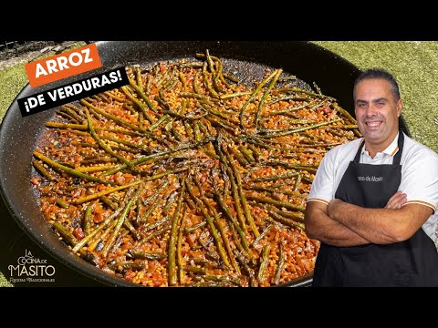 Arroz integral de verduras