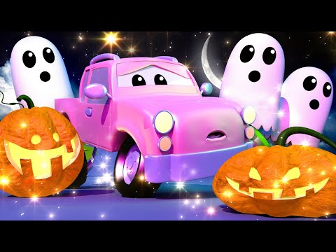 Die kleinen Autos in Car City -  Die kleinen Autos sprechen mit einem Geist - Autopolis  🚓 🚒