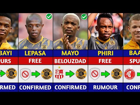 🚨All KAIZER CHIEFS New CONFIRMED Transfer News & All Rumours 2025/26 FT. Lepasa, Mayo, Phiri