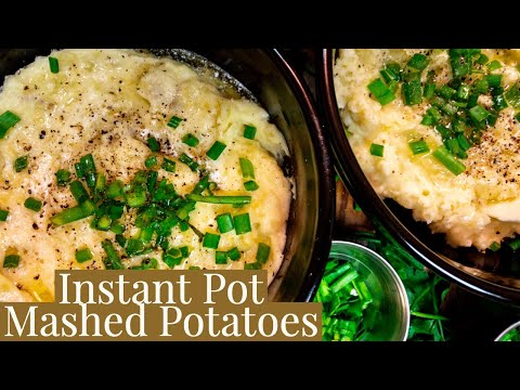 Instant Pot Mashed Potatoes - Instant Pot Recipe Potatoes