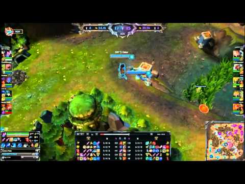 Faker plays Yasuo vs Lux Mid   Patch 4 12   Gameplay1