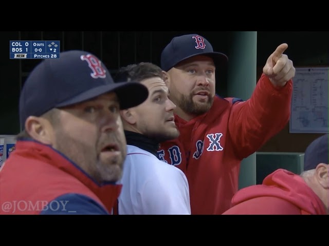 Michael Chavis hits a Monster Shot that Everyone Thought Went Foul, a Breakdown
