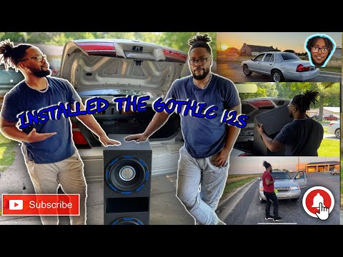 Installed Power Acoustik Gothic 12s with a Q Bomb Pro Box
