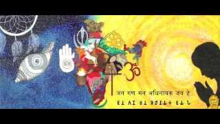 JANA GANA MANA in BRAHMI SCRIPT