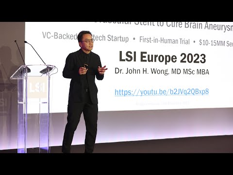 John Wong Presents Fluid Biomed at LSI Europe '23