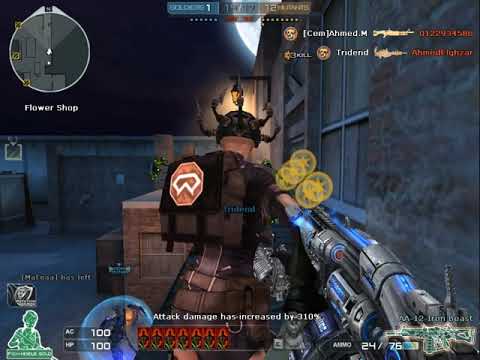 Crossfire West: AA-12-Iron Beast (Powerful shotgun ever) HMX Gameplay - Champion Dang