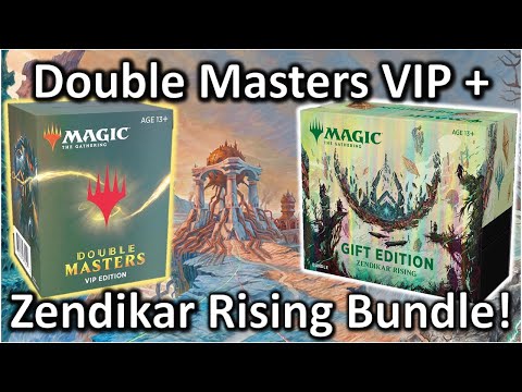The FORCE is with me! - Double Masters VIP + Zendikar Rising Bundle Opening!