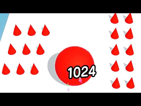 Ball Run 2048 Real Merge ! All Levels Gameplay (1524-1528) android,ios