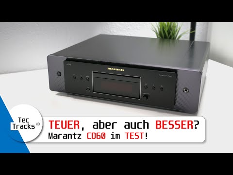 📀 TEUER, aber auch BESSER? 🤔 | Marantz CD60 Audio-CD-Player mit HDAM im Test! | TecTracks HD