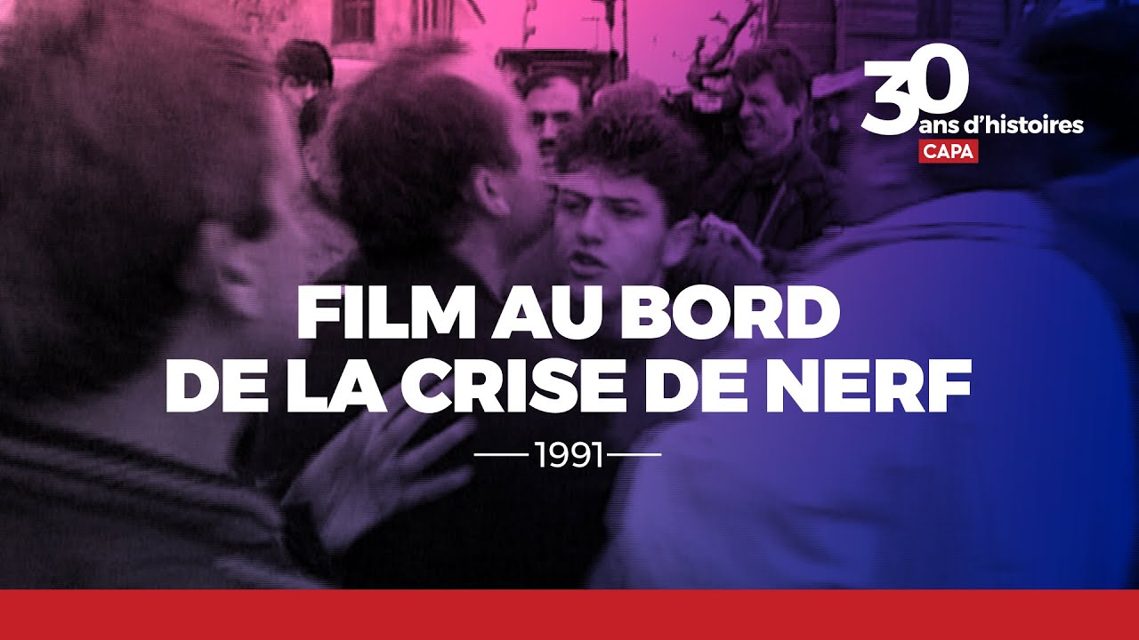 Homme Au Bord De La Crise De Nerf Streaming