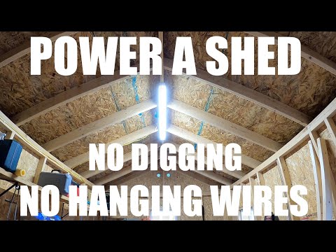 Using Extension Cord & RV Inlet to Power A Shed