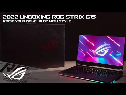 Unboxing the ROG Strix G15 (2022) | ROG