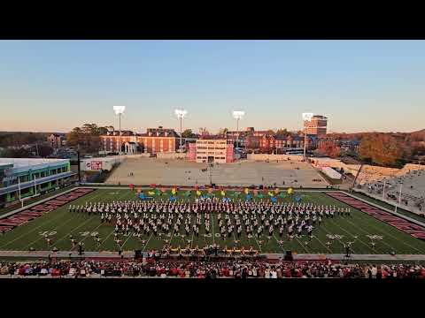 JSU Marching Southerners Post Game Performance Alumni Day 11-18-2023