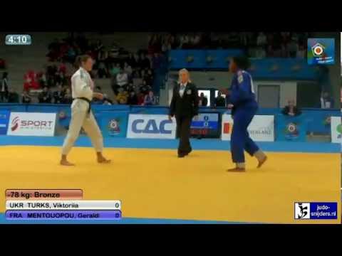 Judo 2013 European Open Oberwart: Turks (UKR) - Mentouopou (FRA) [-78kg] bronze