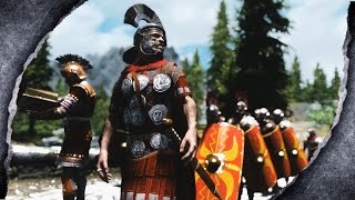 ▶Skyrim Remastered: Roman Imperial Armor Replacement ♦️MOD SHOWCASE♦️ | Killerkev ✔️