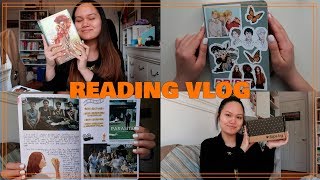 READING CHAIN OF GOLD AND DECORATING MY BULLET JOURNALS | Reading Vlog [CC]