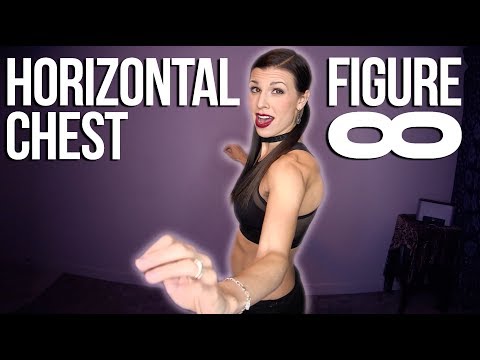 HOW TO HORIZONTAL CHEST FIGURE 8 | UPPERBODY DANCE MOVES | BELLY DANCE TUTORIAL |  HOW TO BELLYDANCE
