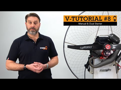 PARAJET EXPLAINS 08 - VITTORAZI MOTORS MOSTER 185 MANUAL & DUAL STARTER PARAMOTOR ENGINE MAINTENANCE