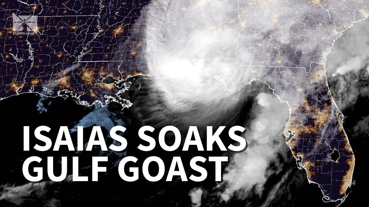 Hurricane Isaias makes landfall in Florida Panhandle with 105 mph winds Friday evening