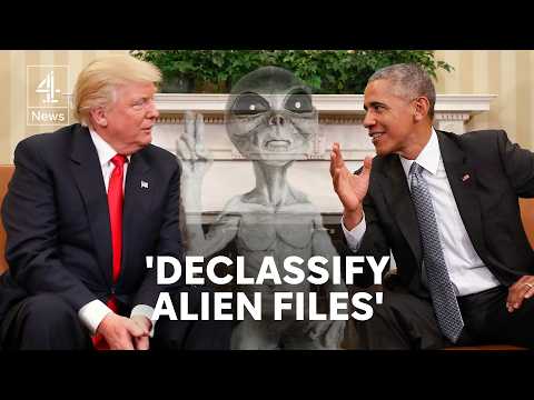 Trump orders government to 'declassify' files on extraterrestrial life