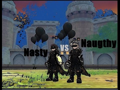 Insanity Flyff Arena Fun 1v1 Naughty VS Nasty [+Outtakes]