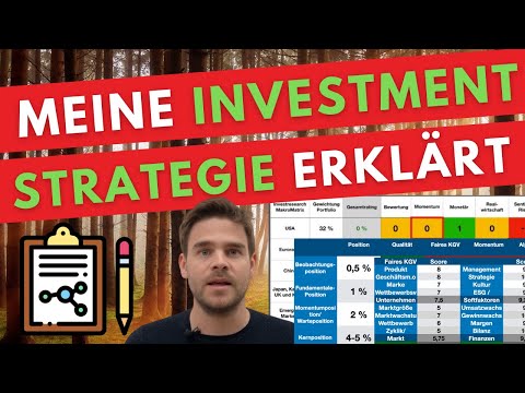 Meine Investmentstrategie erklärt - Das faire KGV, QFMA Modell und ir Makromatrix im Zusammenspiel