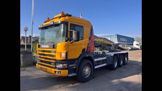 Xe tải k&eacute;o c&aacute;p Scania P 124 GB 8X4*4 NA 420 124 420 HOLLAND CONTAINER TRUCK | H&igrave;nh ảnh 4 - Autoline