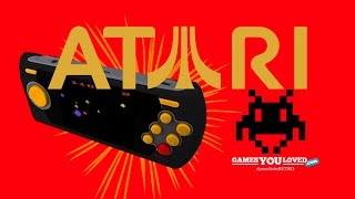 Atari Handheld Portable Console -  Unboxing & Review