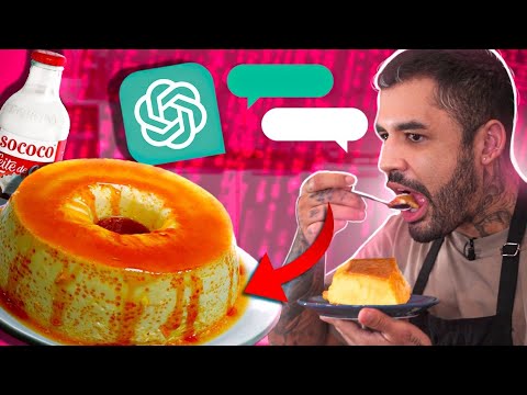 FIZ O PUDIM “PERFEITO” DO CHAT GPT 😩