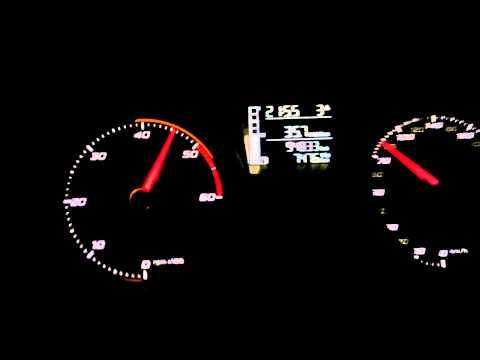 0-100 km/h Seat Ibiza 1.6 TDI CR 105cv  [ESP ON]