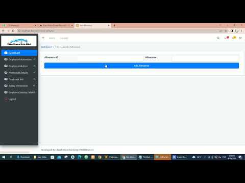 Employee Management System in PHP MySQL part 1