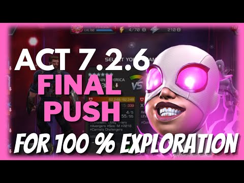 Mcoc Act 7.2.6 Final Gwenmaster Boss Fight For 100% Exploration | #mcoc #gwenmaster #act7 #mcocindia