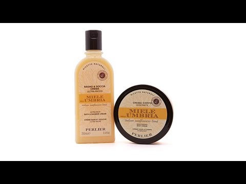 Perlier Honig aus Umbrien 2-teiliges Bade- und Körperset