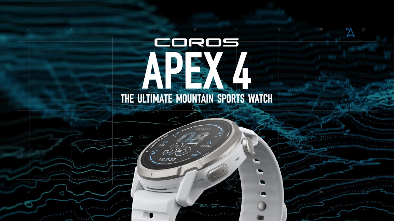 The All-New COROS APEX 4 - The Ultimate Mountain Sports Watch