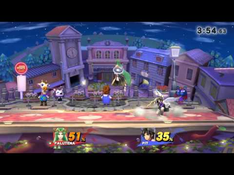SSB4 Friendlies: (Neptune Shiranui) Palutena vs (Tails) Pit