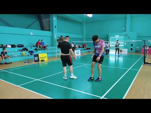 Badminton QF IPGMY P.PINANG Men's Double Bakat Baru Tour- M.Safwan / M.Faiz Vs Boon Zheng / Loo Heap
