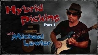 Michael Lawlor - Hybrid Picking Guitar Lesson  - How to Play - Guitar Lick