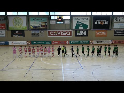 Resum Covisa Manresa FS - Les Corts UBAE, AE. Grup Únic - Lliga Divisió d'Honor Cadet FS