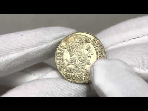 Aukcja 11, pozycja 91, Zygmunt II August, grosz litewski na stopę polską 1547, Wilno