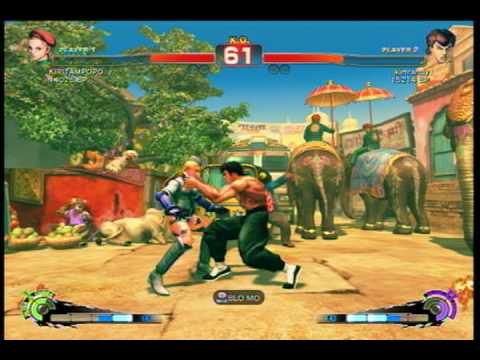 kimrandy [Fei] vs KIRITAMPOPO [Cammy] SUPER STREET FIGHTER 4 - Japanese Online Ranked Matches