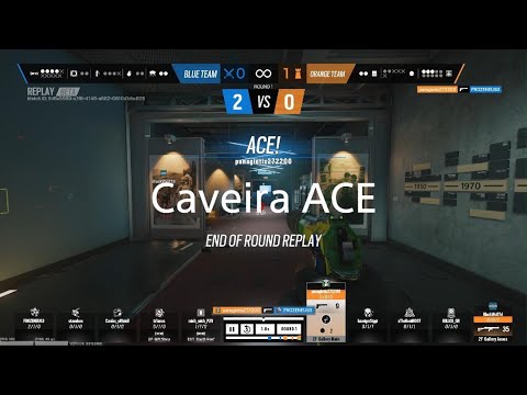 R6 with Billos Tower Caveira ACE + 3 interrogations
