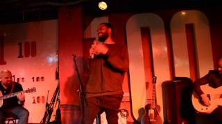 Bilal 'You can't hide love' live at the 100 Club, London UK 02.03.16