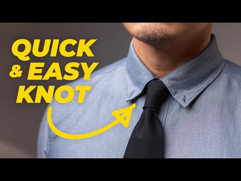How To Tie a Classic Four-In-Hand Knot (step by step instructions) • Effortless Gent