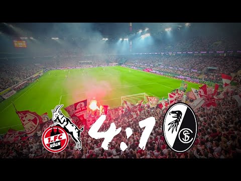 1.FC Köln - Freiburg 4:1 Stimmung Ultras Köln (4K UHD)