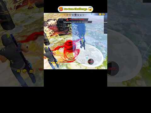 1 VS 1 SITUATION 🥵 😱  NO GUN CHALLENGE 🔥 CAN |ELIMINATE THE LAST ZONE ENEMY 😱 I| WITH FOR END 1000K