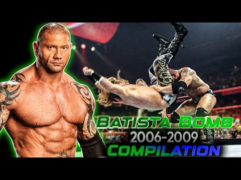 Wwe Batista Batista Bombs Compilation (2006–2009) | The Animal's | WWE Undisputed Hoster