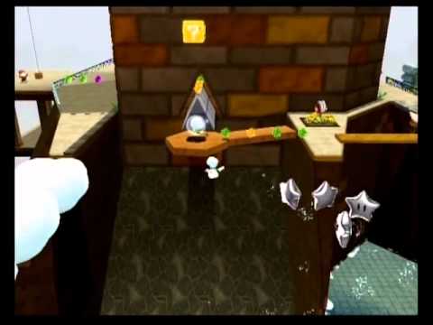 Super Mario Galaxy 2 - Throwback Galaxy - Silver Stars in the Whomp Fortress - 47.98